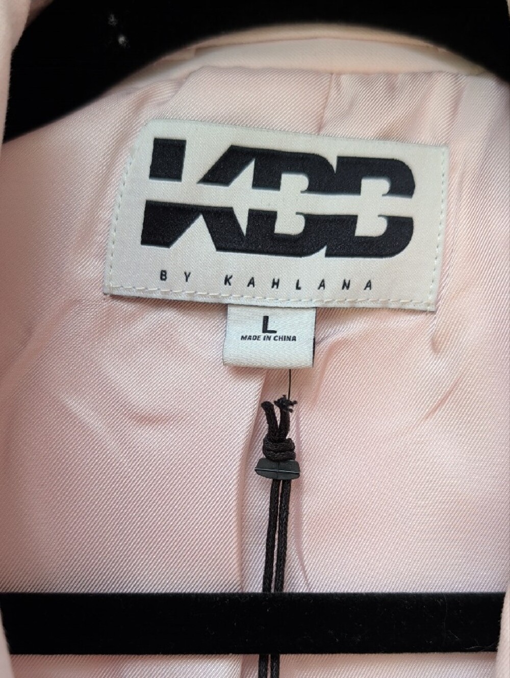 NWT - KBB by Kahlana David Blazer - Soft Pink - Picture 3 of 10